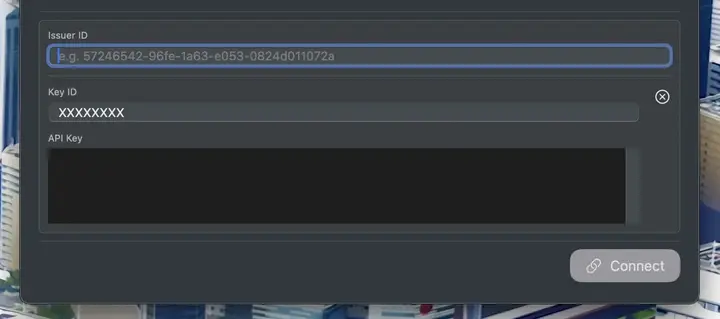 Vertical labeled content