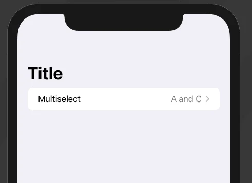 Implementing a multi